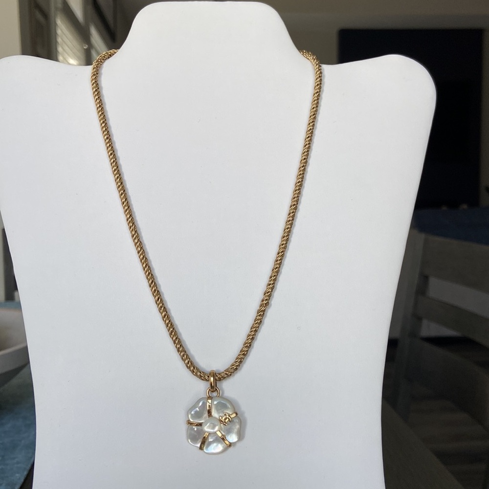 Chanel Vintage Camellia Necklace - Fall 2001